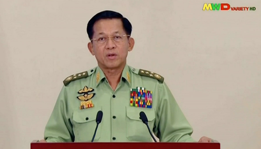 UPDATE-Comandantul armatei birmane Min Aung Hlaing îşi justifică lovitura de stat în Myanmar, în prima declaraţie publică de la puci, evocând ”fraude electorale” şi promite noi alegeri
