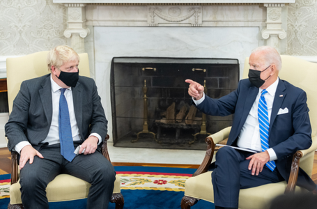 Biden nu se angajează, în Biroul Oval, alături de Johnson, la încheierea unui acord comercial cu Regatul Unit