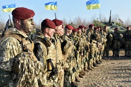 Ucraina a organizat exerciţii militare ale forţelor sale aeriene din apropierea Kievului