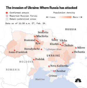 Peste 50% dintre forţele comasate de Putin la frontiera Ucrainei au intrat în ţară, estimează SUA