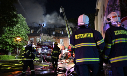 Doi morţi şi peste 50 de răniţi lângă Praga, într-un incendiu la un centru de bolnavi de Alzheimer