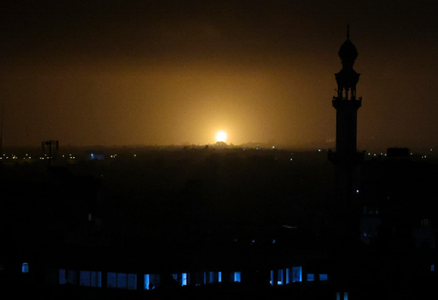 Atacuri israeliene în Gaza după un tir cu rachete interceptat