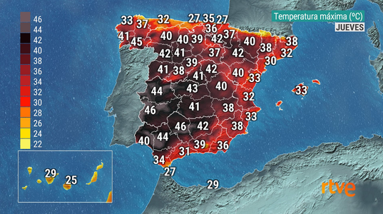 Spania, în stare de alertă din cauza unei canicule cu vârfuri de 44°C