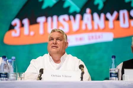 Viktor Orban, aflat în România, solicită o nouă strategie a UE cu privire la Ucraina şi spune că sancţiunile au eşuat
