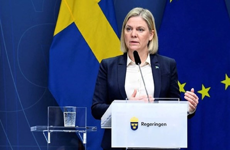 Premierul suedez Magdalena Andersson promite un ajutor militar în valoare de 47 de milioane de dolari pentru Ucraina