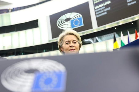 Ursula von der Leyen susţine miercuri, la Strasbourg, ”Discursul despre starea Uniunii”