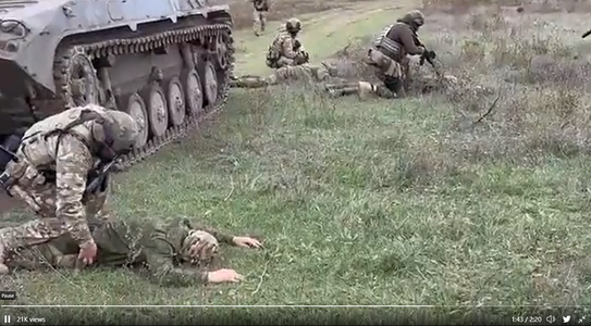 Armata ucraineană comunică pe tema predării militarilor ruşi