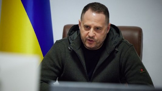 Şeful administraţiei prezidenţiale ucrainene Andrii Iermak cere Crucii Roşii să trimtă o misiune în lagărul de prizonieri Olevnika, în termen de trei zile