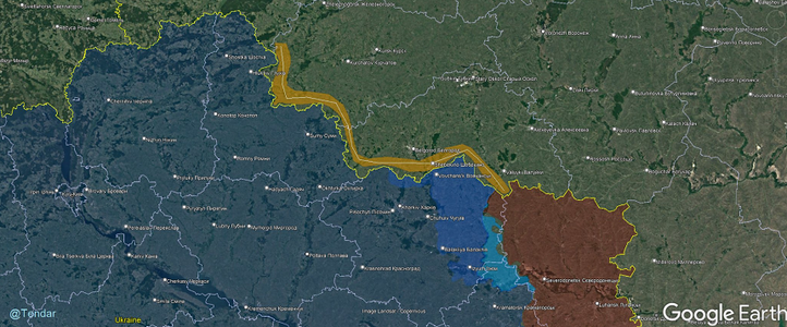 Rusia a construit două linii de apărare la frontiera cu Ucraina, în regiunea Kursk, şi mai construieşte două, una în Kursk şi una în Belgorod