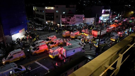 Trei cetăţeni chinezi printre morţii de la Seul / Rapoarte despre aproape 3000 de persoane dispărute