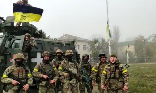 Trupele ucrainene susţin că au recucerit oraşul Snihurivka, ultimul rămas sub ocupaţie rusească în regiunea Mikolaiv