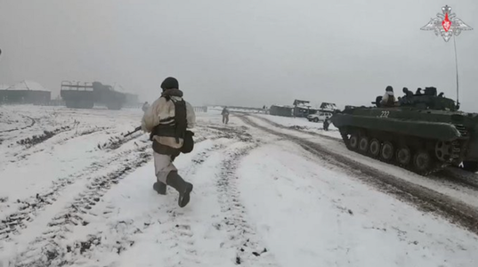 Ucraina va consolida apărarea frontierei cu Belarus, în timp ce Putin se întâlneşte cu Lukaşenko