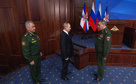 Războiul rus din Ucraina era ”inevitabil”, afirmă Putin la prezentarea bilanţului militar şi subliniază că ”este mai bine” ca acesta să aibă loc ”azi decât mâine”. Moscova ”nu are limite în finanţarea” armatei ruse