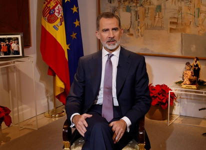 Regele Spaniei Felipe al VI-lea îndeamnă, în discursul de Crăciun, la ”unitate” şi ”responsabilitate”, în contextul unei crize instituţionale fără precedent