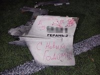 Ucraina susţine că a doborât 45 de drone în noaptea de Anul Nou. Pe una dintre ele scria în rusă \