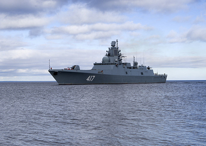 „Amiral Gorşkov”, prima fregată rusă echipată cu racheta hipersonică Zircon, este în drum spre Mediterana
