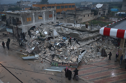 Bilanţul victimelor cutremurului depăşeşte 670 de morţi, cel puţin 386 în Siria şi cel puţin 284 în Turcia