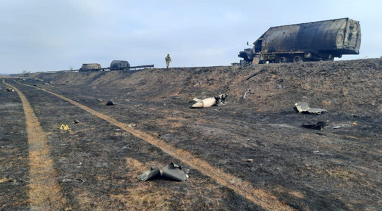 Explozii la Berdeansk: Soldaţii ucraineni au lovit un aerodrom capturat