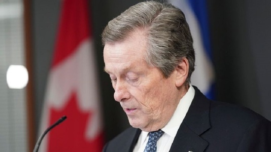 Primarul oraşului canadian Toronto, John Tory, a demisionat după ce a recunoscut că a avut o relaţie cu o angajată