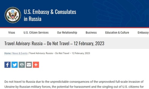 SUA îşi avertizează cetăţenii: Plecaţi imediat din Rusia