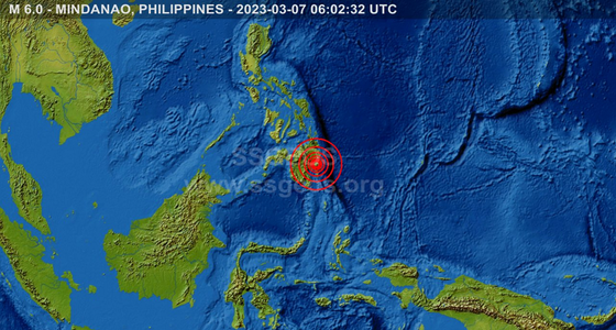 Cutremur de magnitudinea 6 în Filipine, pe Insula Mindanao