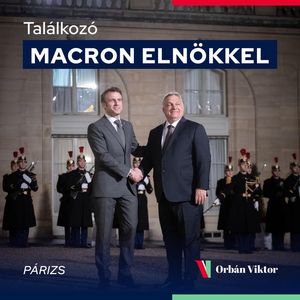 Macron s-a întâlnit cu premierul Viktor Orban la Palatul Elysée pentru a discuta despre războiul din Ucraina