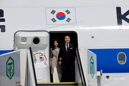 Preşedintele sud-coreean Yoon Suk Yeol efectuează o vizită de stat în Japonia, prima la acest nivel după 12 ani