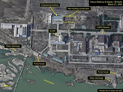 Coreea de Nord - Imagini prin satelit arată un înalt nivel de activitate nucleară