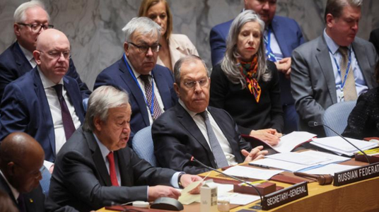 Kievul denunţă ”un circ ipocrit total” al ministrului rus de Externe Serghei Lavrov la ONU