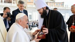 Papa s-a întâlnit cu numărul doi al Bisericii de la Moscova după comentariul său derutant despre \