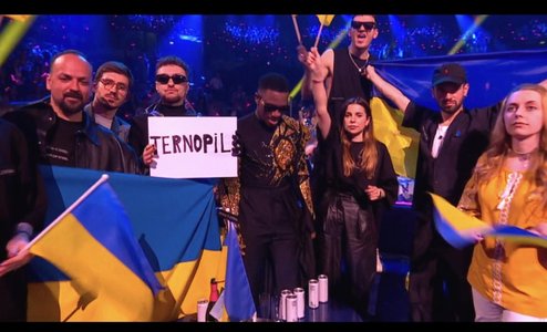 Eurovision 2023 - Rachete ruseşti au lovit oraşul natal al concurenţilor din Ucraina chiar în timpul spectacolului 