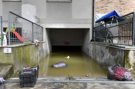 Inundaţii în Serbia, în urma unor ploi puternice