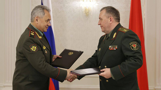 Rusia şi Belarus au semnat un document referitor la desfăşurarea de arme nucleare tactice în Belarus