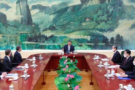 Xi Jinping salută "progresele" înregistrate în discuţiile cu secretarul de stat american Antony Blinken - VIDEO