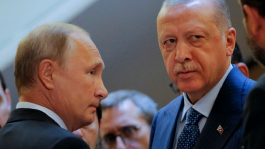 Erdogan îl ”susţine deplin” pe Putin împotriva rebeliunii Wagner, anunţă Kremlinul în urma unei convorbiri la telefon a celor doi