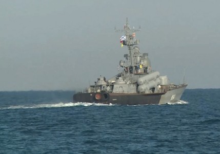 Rusia anunţă că a efectuat un exerciţiu cu tiruri reale în nord-vestul Mării Negre în cursul căruia a distrus cu rachete o „navă inamică”
