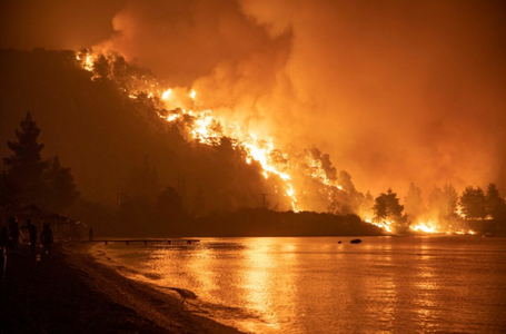 Incendiile de vegetaţie – Noi ordine de evacuare în Grecia, unde pompierii încep să-şi piardă speranţa / Cabluri subterane topite de căldură, în Italia / Peste 30 de victime în Alegeria

