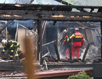Franţa - Unsprezece persoane au murit într-un incendiu izbucnit la o casă de vacanţă pentru persoane cu dizabilităţi în Wintzenheim 