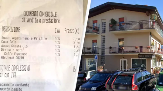 Un restaurant de pe malul Lacului italian Como le facturează doi euro în plus unor turişti britanici pentru a le tăia sendvişul în două