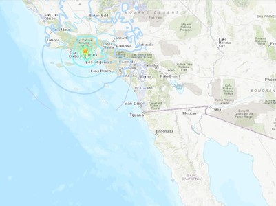 Un cutremur cu magnitudinea 5,1 a lovit sudul Californiei chiar în timp ce locuitorii se baricadaseră în case în aşteptarea furtunii tropicale Hilary