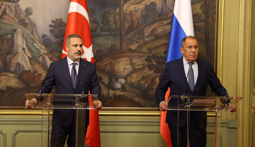 Rusia aşteaptă ”garanţii” şi nu promisiuni pentru a reveni în acordul cerealelor, anunţă Lavrov în urma unei întâlniri la Moscova cu omologul său turc Hakan Fidan, înaintea unei întâlniri a lui Putin cu Erdogan