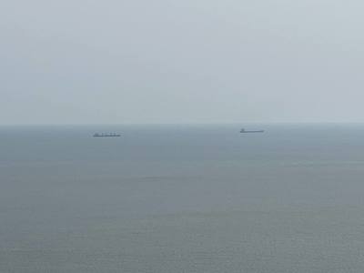 Două nave au plecat din portul Pivdenni, din apropiere de Odesa, folosind coridorul temporar prin apropierea României stabilit de Ucraina în Marea Neagră