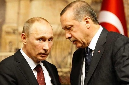 Kremlinul confirmă că Putin se întâlneşte cu Erdogan luni, 4 septembrie, în staţiunea Soci