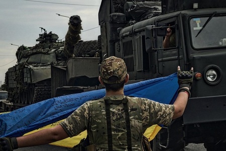 Războiul din Ucriana - Volodimir Zelenski asigură că trupele „fac progrese” în contraofensivă - FOTO