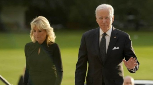 Prima doamnă a SUA, Jill Biden, a fost testată pozitiv pentru COVID-19, preşedintele Biden a ieşit negativ - Casa Albă
