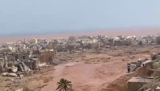 Cel puţin 150 de morţi în inundaţii devastatoare în estul Libiei. Furtuna Daniel continuă să se dezlănţuie în Mediterana - VIDEO