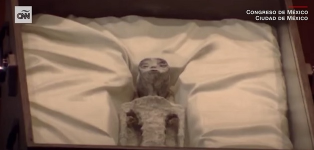 Mexic - Două pseudo-mumii de extratereştri au fost prezentate deputaţilor - VIDEO