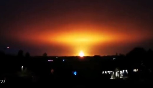 Incident ciudat în sud-estul Angliei. O minge de foc uriaşă a luminat cerul după o explozie extrem de puternică auzită în Oxfordshire - VIDEO