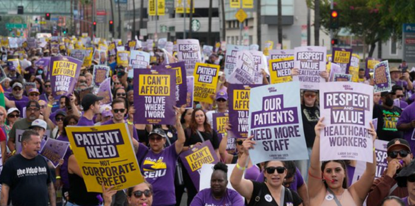 Peste 75.000 de angajaţi din sectorul sănătăţii americane, în grevă