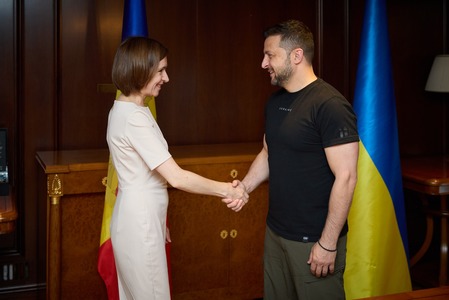 Maia Sandu salută decizia Kievului în legătură cu limba română. Ce i-a răspuns Zelenski
